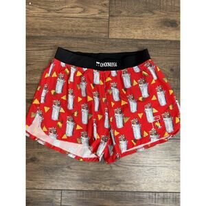 Chicknlegs Chicken Legs Running Shorts Women’s Sz L Burritos 4”